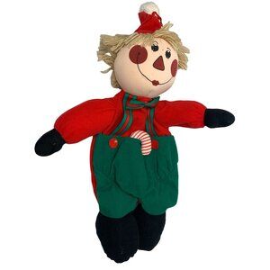 Santas Best Plush Elf Stuffed Animal Doll Toy Remnoc